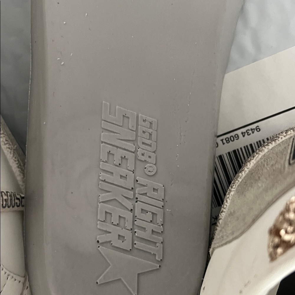 Golden Goose nappa ballstars Sneakers glitter Star and Heel size 41 - Picture 10 of 13